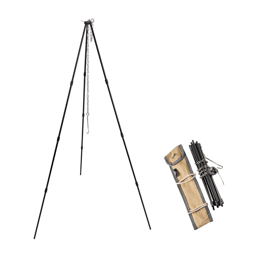 Camping Moon 41.34-inch Height Light Weight Portable Camping Tripod (2026)