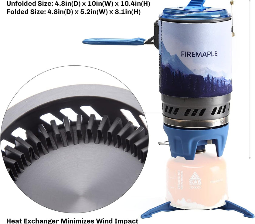 Fire Maple Star X5
Polaris Pressure-Regulator Cooking System (Blue)