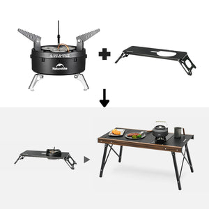 Naturehike Dark Star Three Burners Gas Stove Frame Grate Half-Unit (IGT Compatiable)