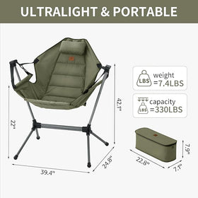 Naturehike YL11 Outdoor Folding Rocking Chair