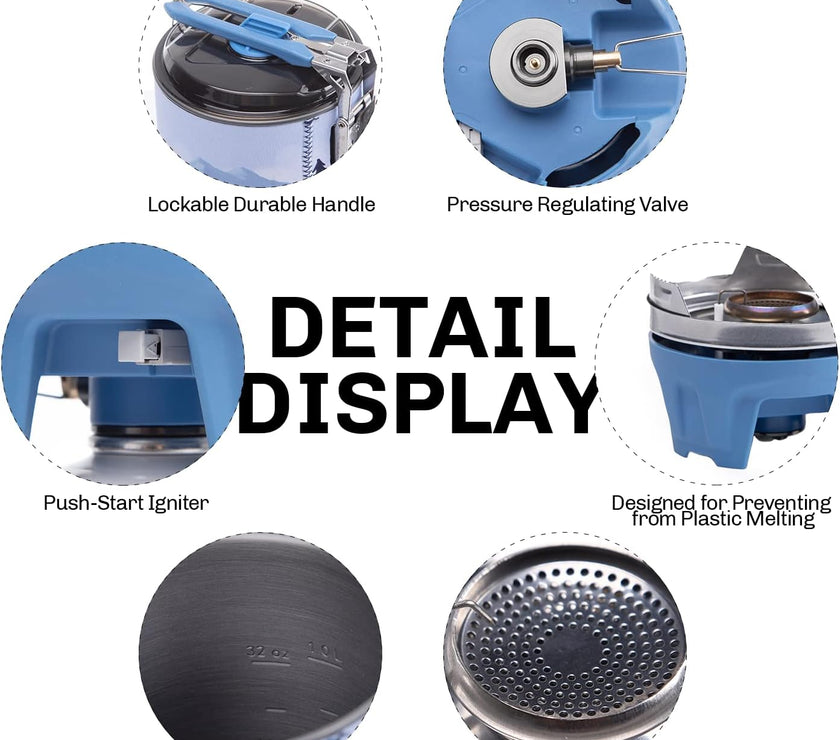 Fire Maple Star X5
Polaris Pressure-Regulator Cooking System (Blue)