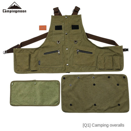 Campingmoon Camping Overalls Apron