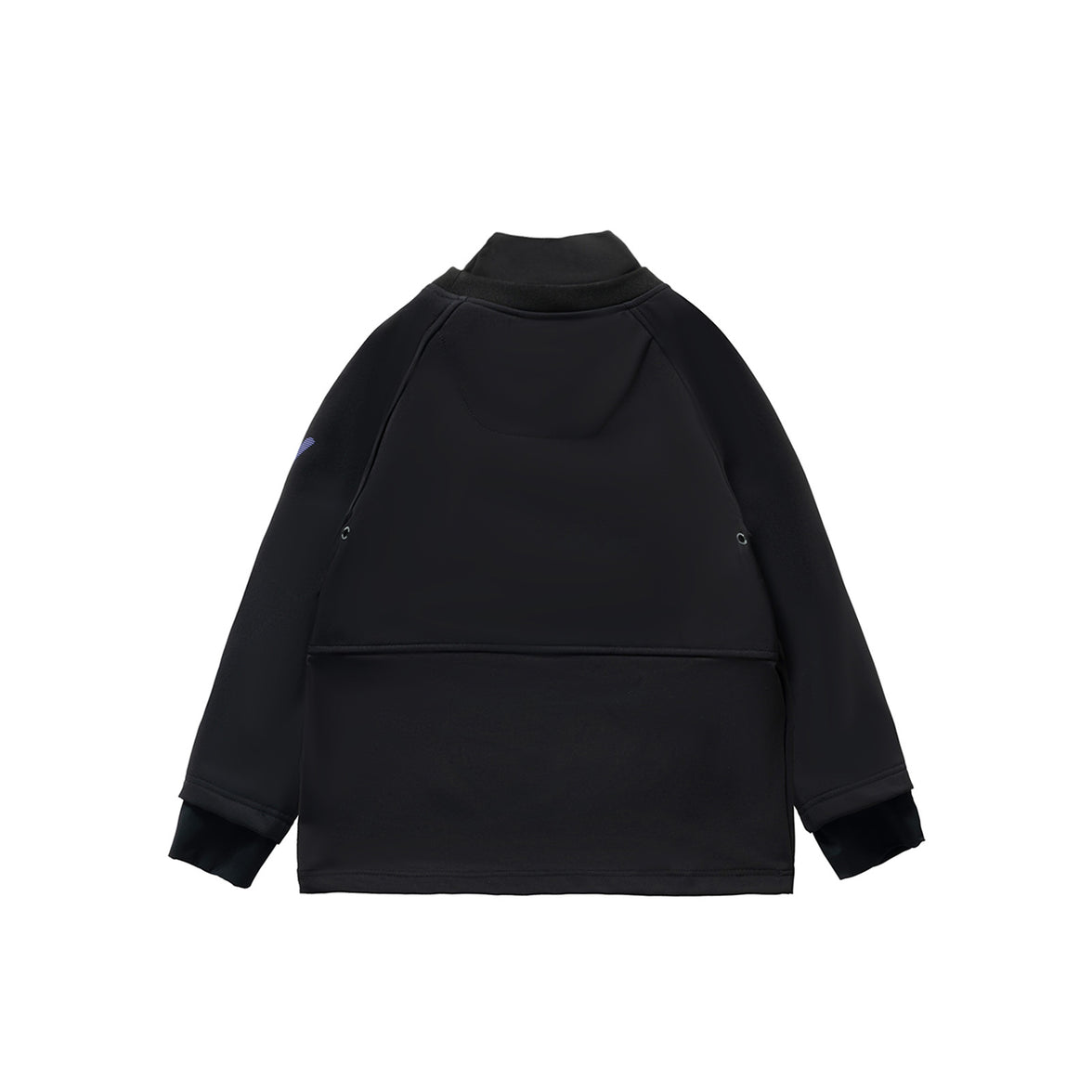 Vector Classic Black Turtleneck Snow Crew Mid-Layer Sweatshirt - Unisex