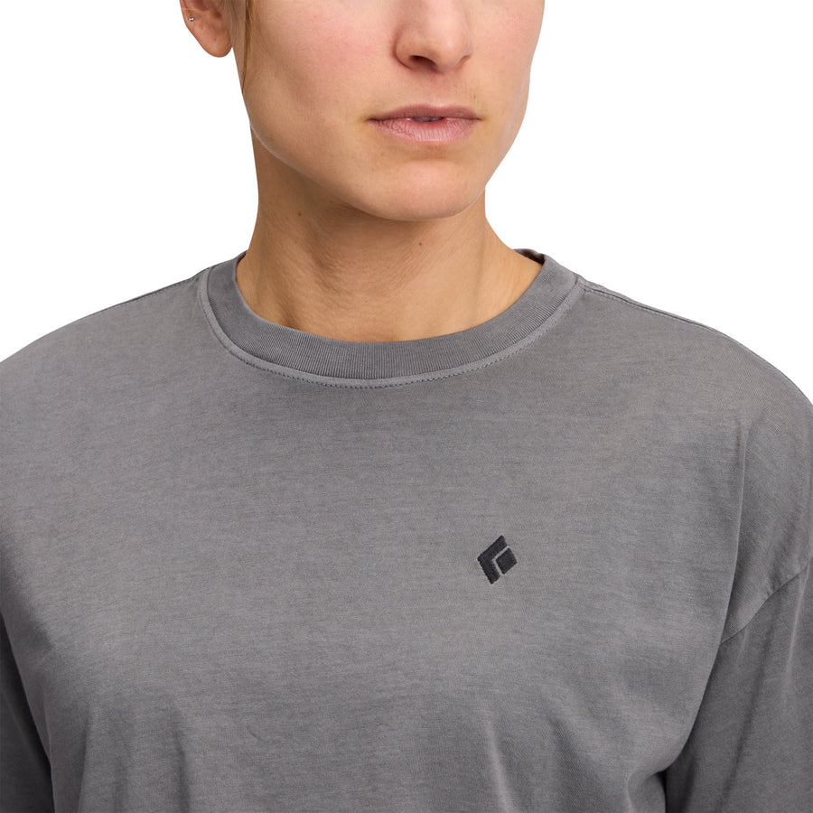 Black Diamond Women's Diamond Crop Short Sleeve Tee