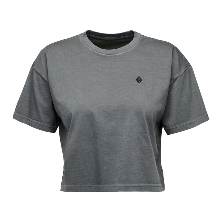 Black Diamond Women's Diamond Crop Short Sleeve Tee