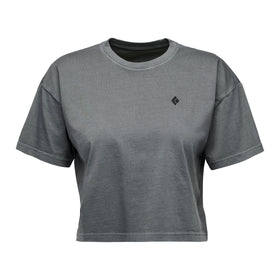 Black Diamond Women's Diamond Crop Short Sleeve Tee