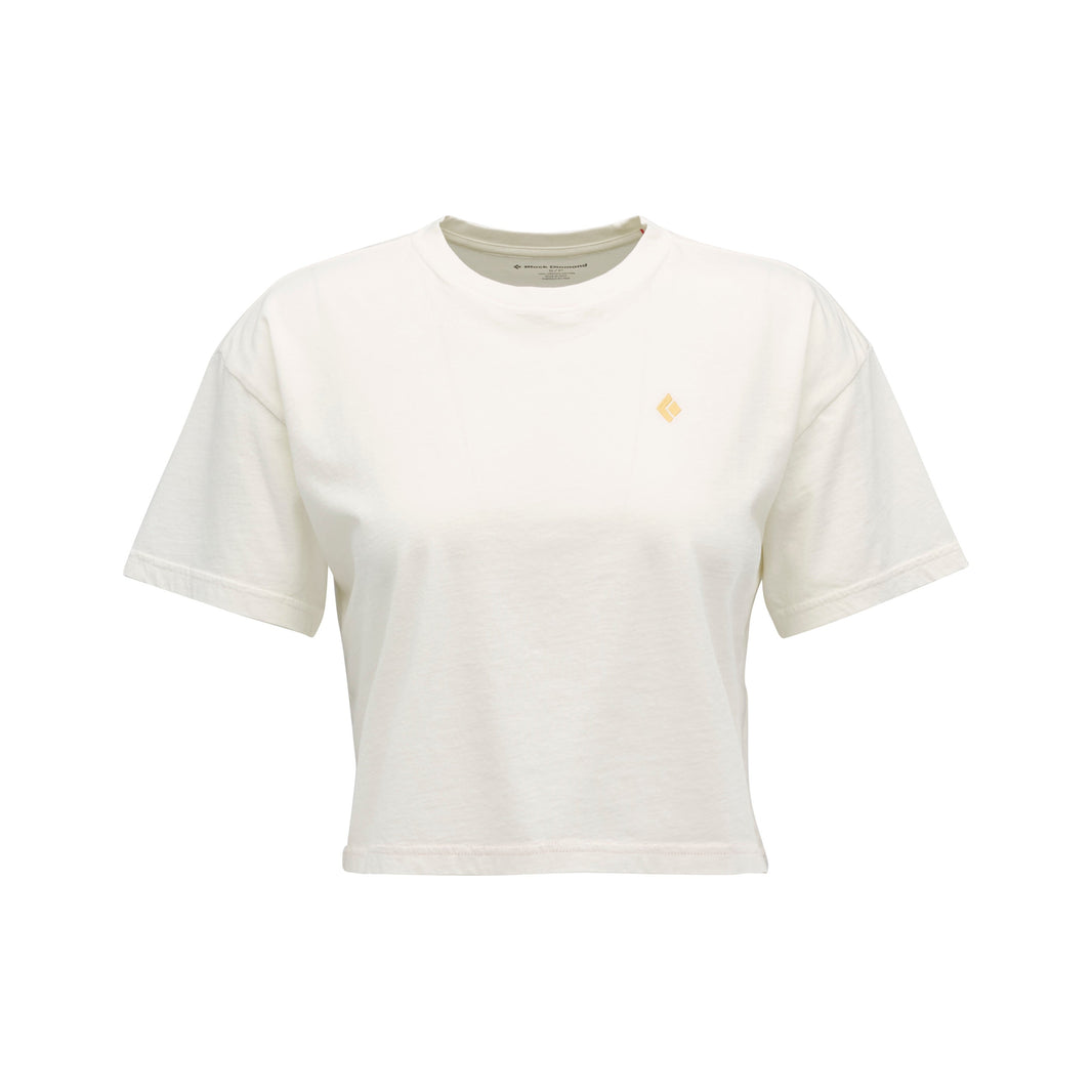 Black Diamond Women's Diamond Crop Short Sleeve Tee