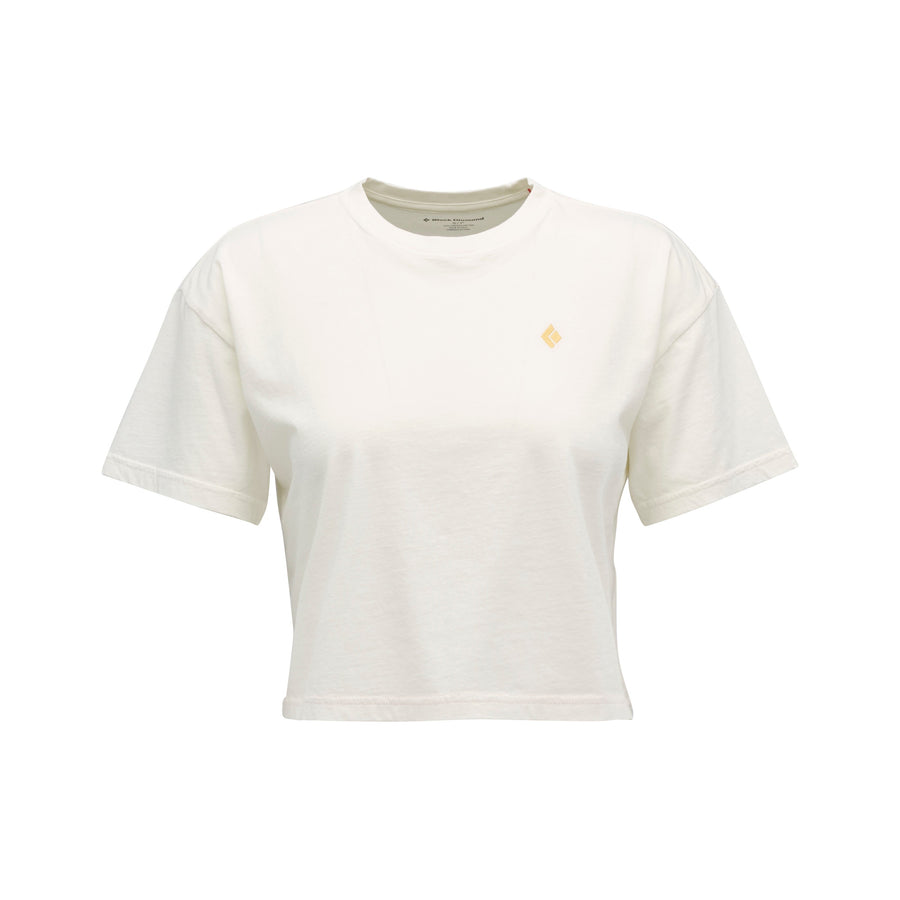 Black Diamond Women's Diamond Crop Short Sleeve Tee
