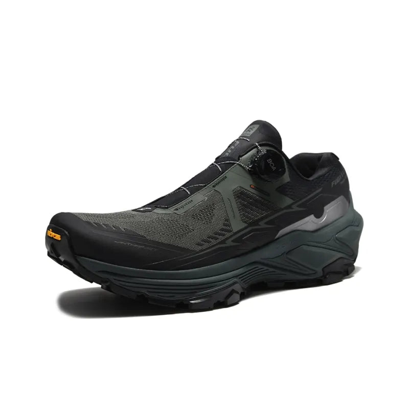 Fuga Ex 3 Boa Low-Cut Trail Running Shoes Men's Green/Black