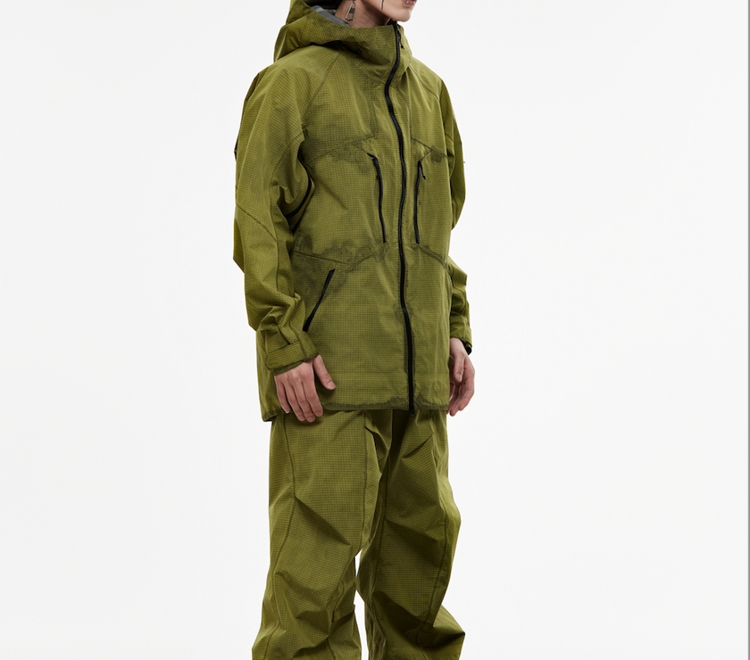 Yakky Washed Dye Series Snow Jacket – Unisex