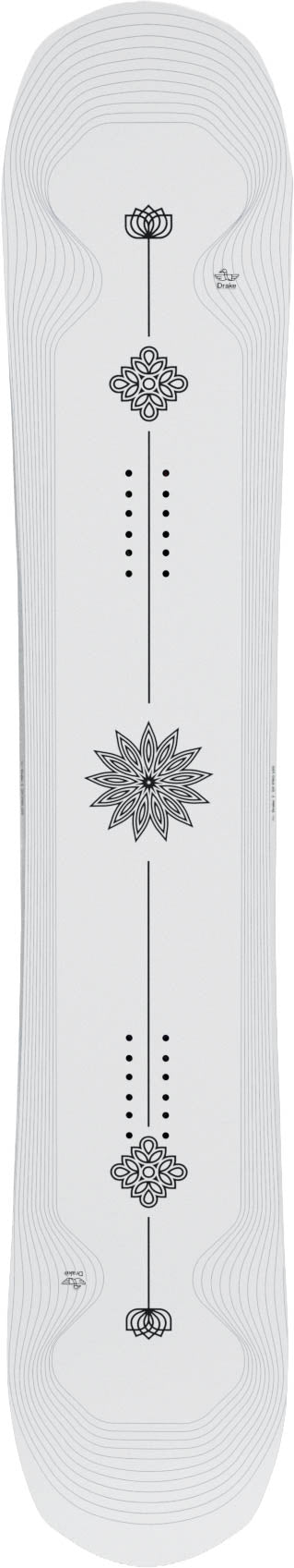 Northwave Drake DF Pro Snowboard — topsheet, full length