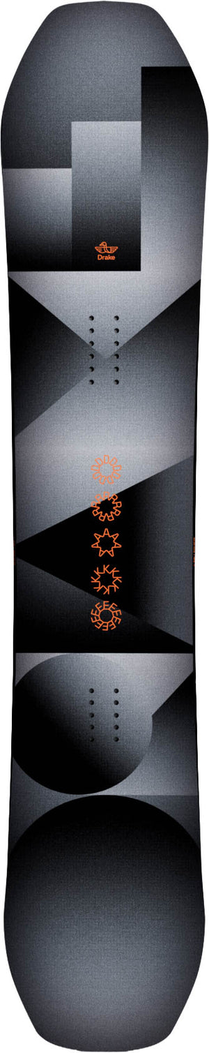 Northwave Drake Battle Snowboard — topsheet, full length