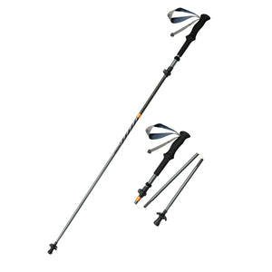 Naturehike Chang Feng UL - Carbon And Aluminum Five-Section Adjustable Folding Trekking Pole Grey