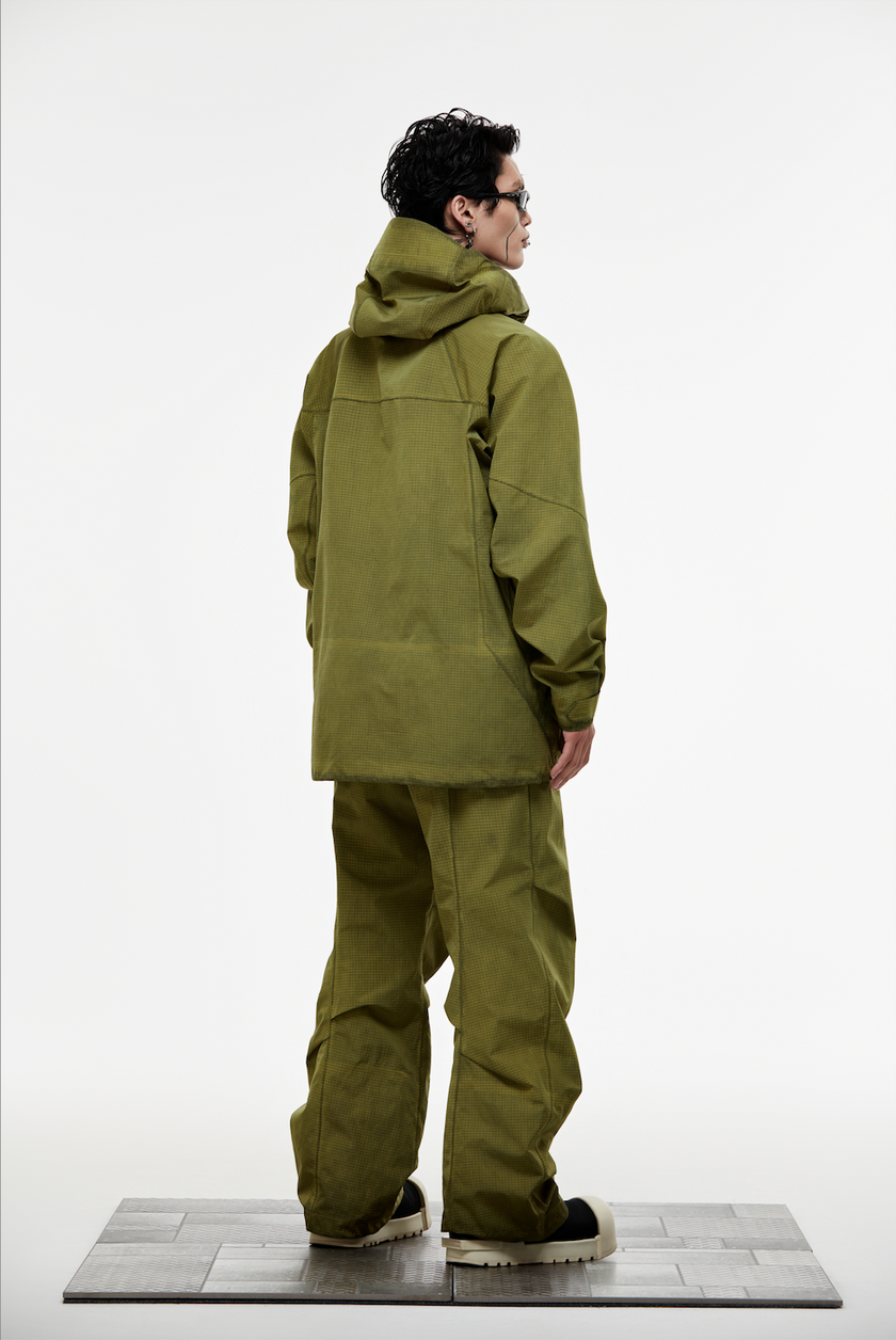 Yakky Washed Dye Series Snow Jacket – Unisex