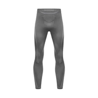Surpine Men Dark Grey Merino Wool Base Layer Pants