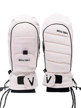 Vector Glide Kevlar 3-in-1 Snowboard & Ski Mittens With Wrist Guard