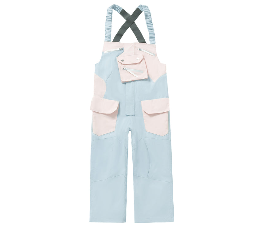 Vector Snowy Land Kids' Snowpark Detachable Pocket Bib Pants