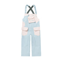Vector Snowy Land Kids' Snowpark Detachable Pocket Bib Pants