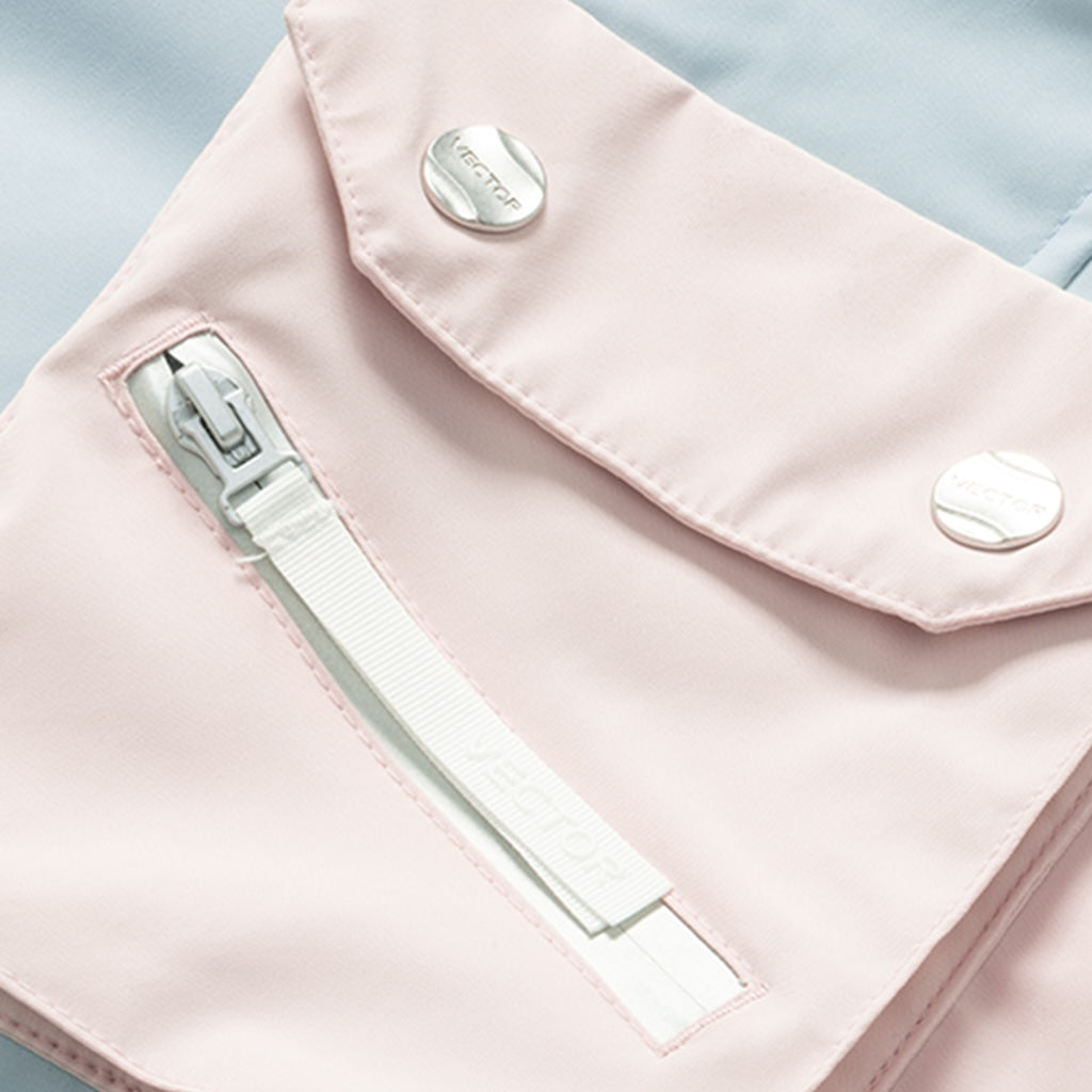 Vector Snowy Land Kids' Snowpark Detachable Pocket Jacket