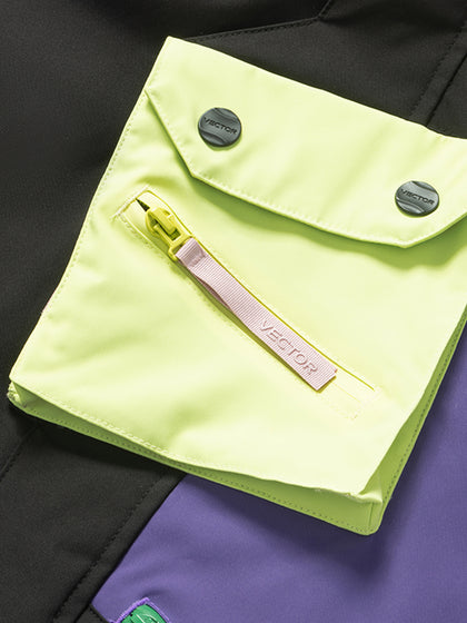 Vector Aurora Land Kids' Snowpark Detachable Pocket Jacket