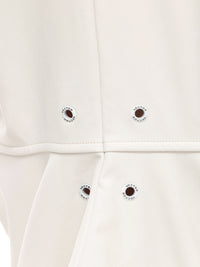 Vector Snow White Turtleneck Snow Crew Mid-Layer Sweatshirt - Unisex