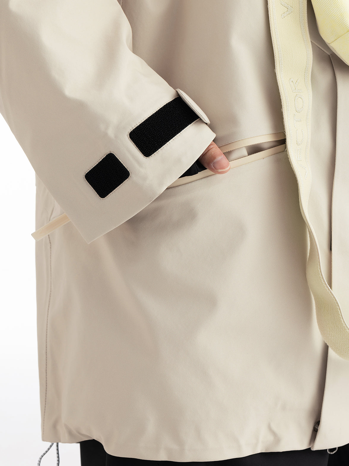 Vector Yellow  3L Snowpark Insulated Detachable Pocket Jacket - Unisex