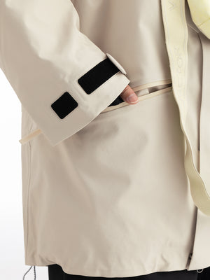 Vector Yellow  3L Snowpark Insulated Detachable Pocket Jacket - Unisex