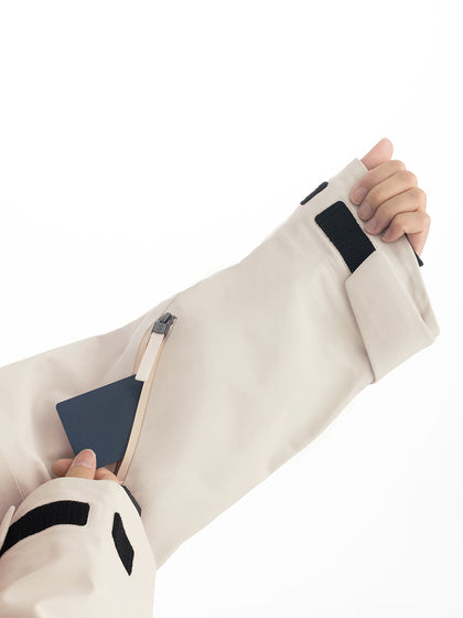 Vector Yellow  3L Snowpark Insulated Detachable Pocket Jacket - Unisex