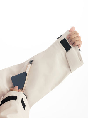 Vector Yellow  3L Snowpark Insulated Detachable Pocket Jacket - Unisex