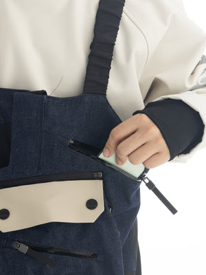 Vector 3L Snowpark Detachable Pocket Bibs - Unisex