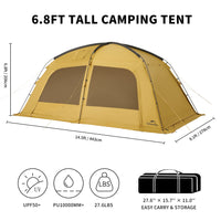 Naturehike Dune™ 10.9 Pro 4-Person Hot Tent