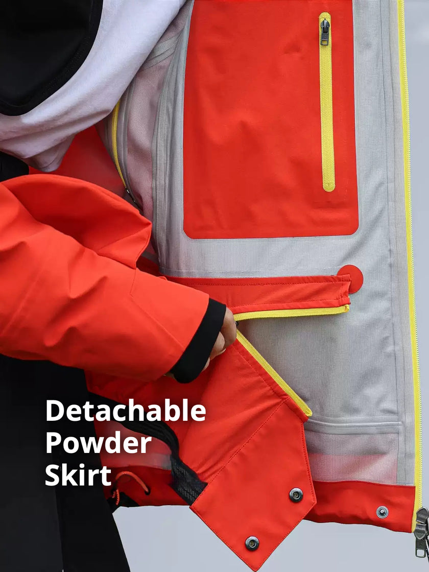 YEYEPOP Pop Lemon Koi 3L Hardshell Snowboard Jacket - Unisex