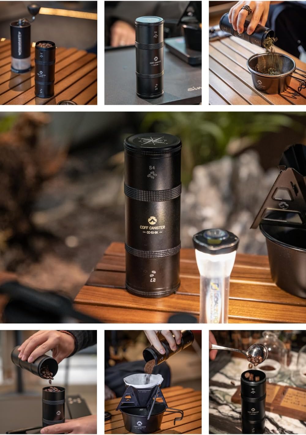 Campingmoon Medium Coffee Canister