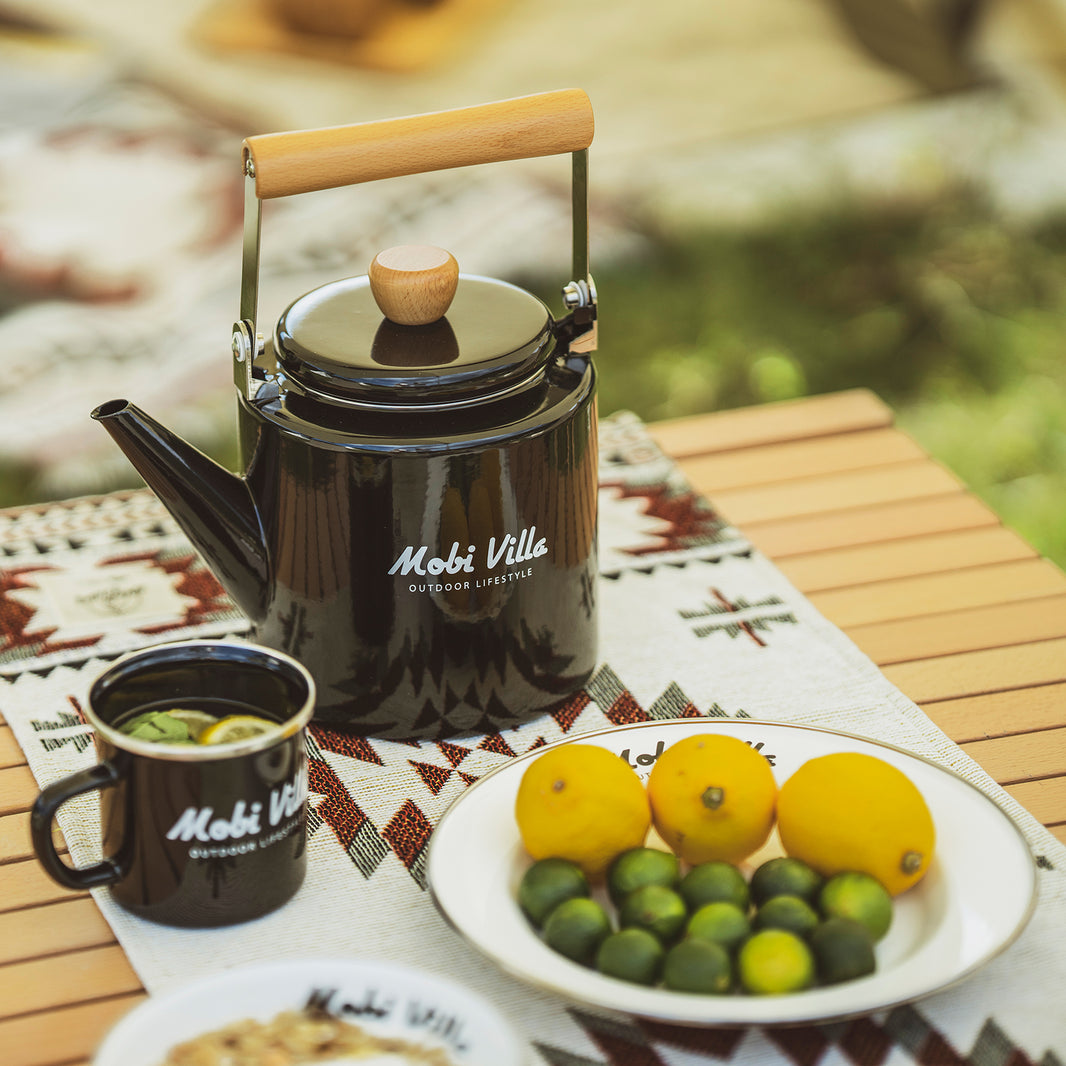 Mobi Garden Enamel Kettle 2026
