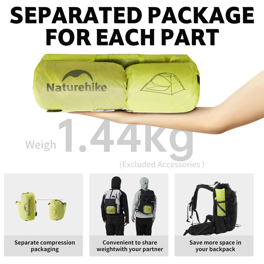 Naturehike Star River™ EXT 2-Person Ultralight Backpacking Tent (2026)