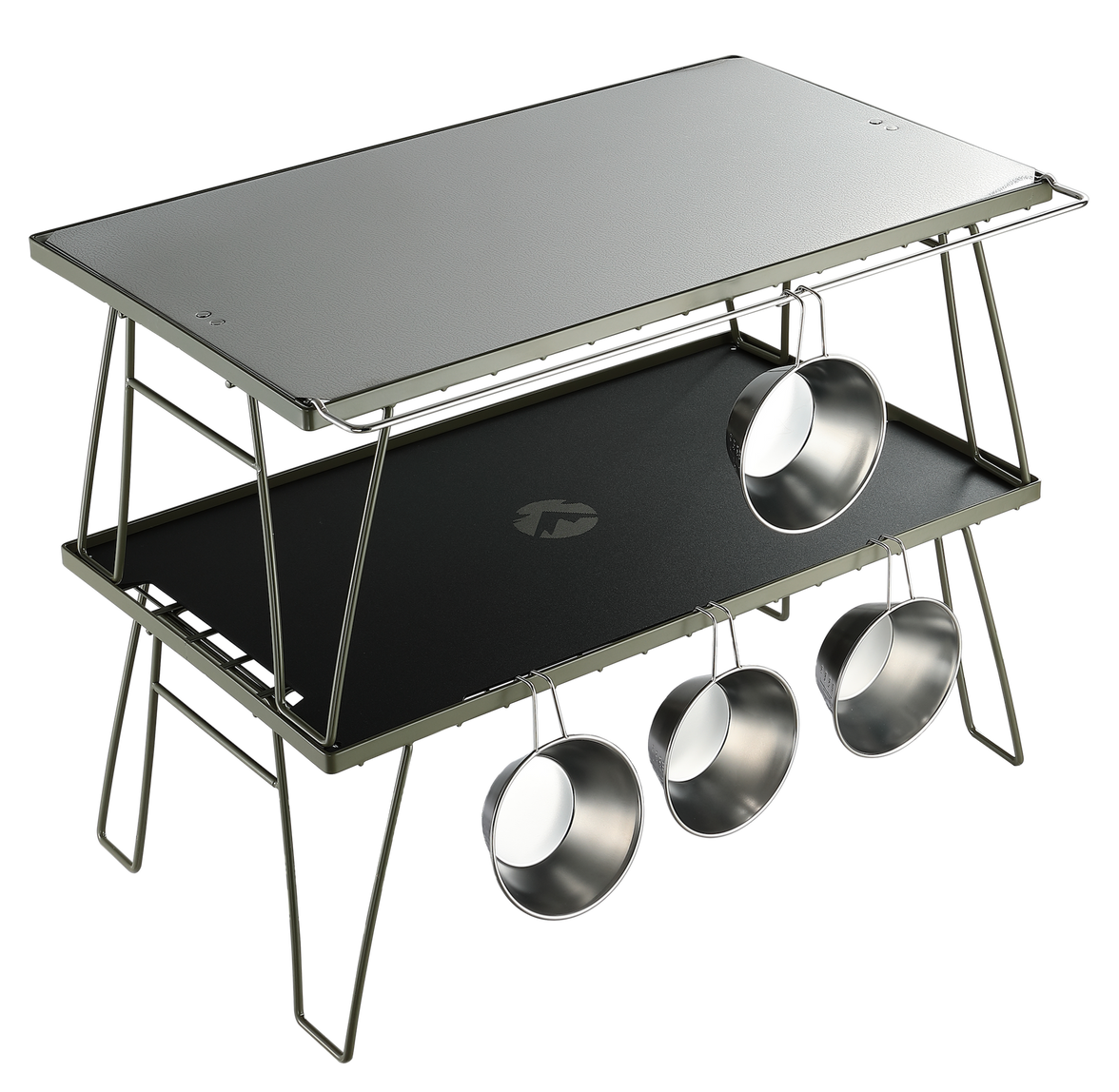 Camping Moon T-2308-BK Aluminum Top Plate for Storage Rack 2026