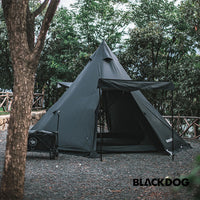 Black Dog Full Black Pyramid Tent