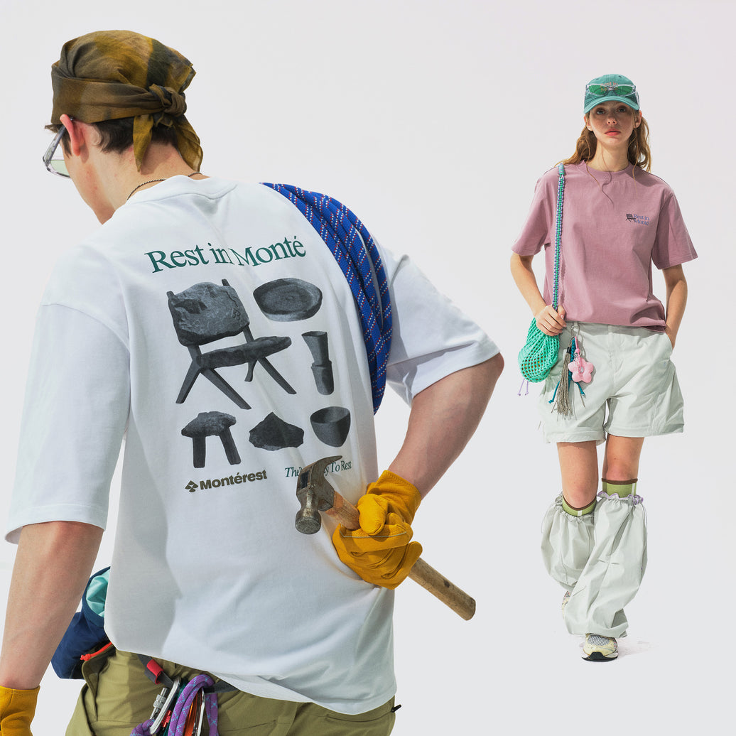 Monterest Outdoor Quick-drying Crew Neck T-shirt