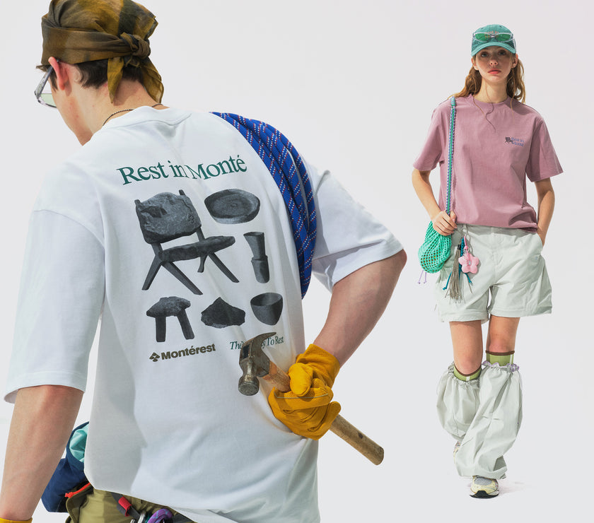 Monterest Outdoor Quick-drying Crew Neck T-shirt