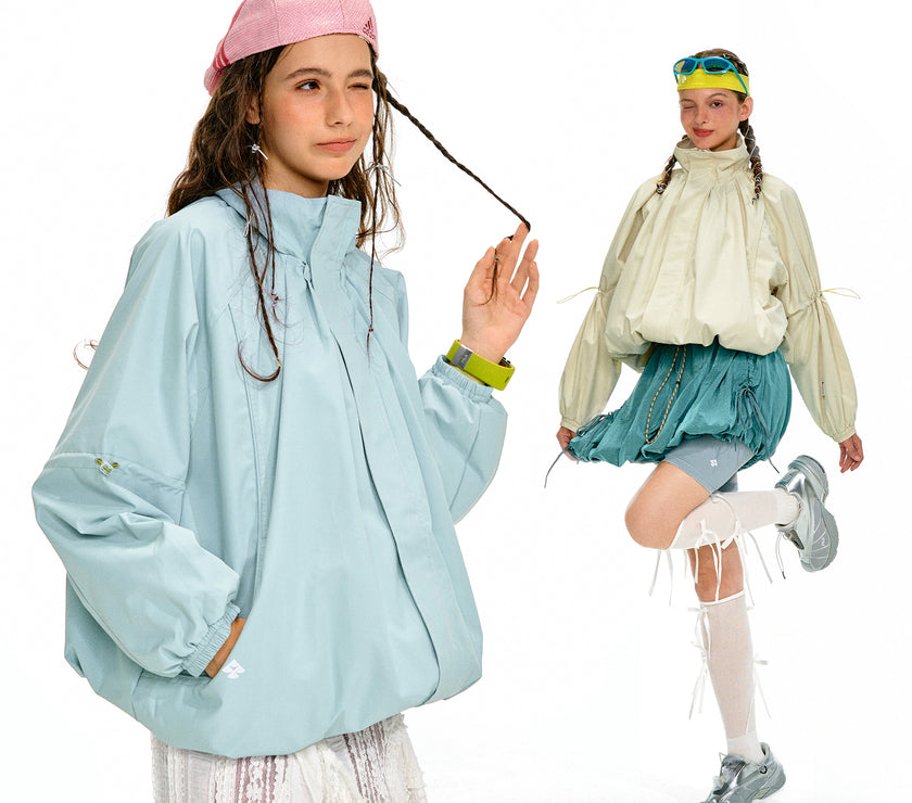 NOTHOMME Flower Bud Collar Balloon Suit