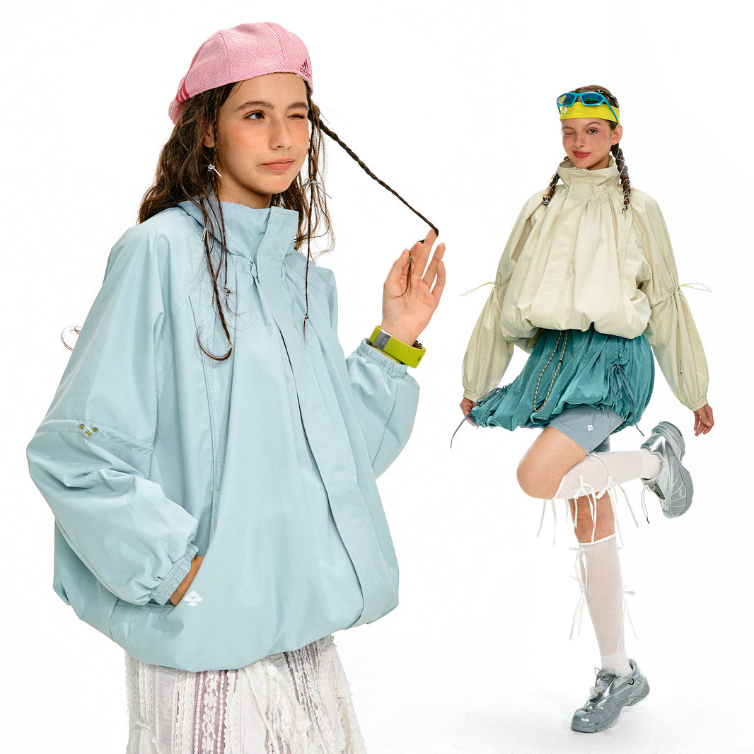 NOTHOMME Flower Bud Collar Balloon Suit