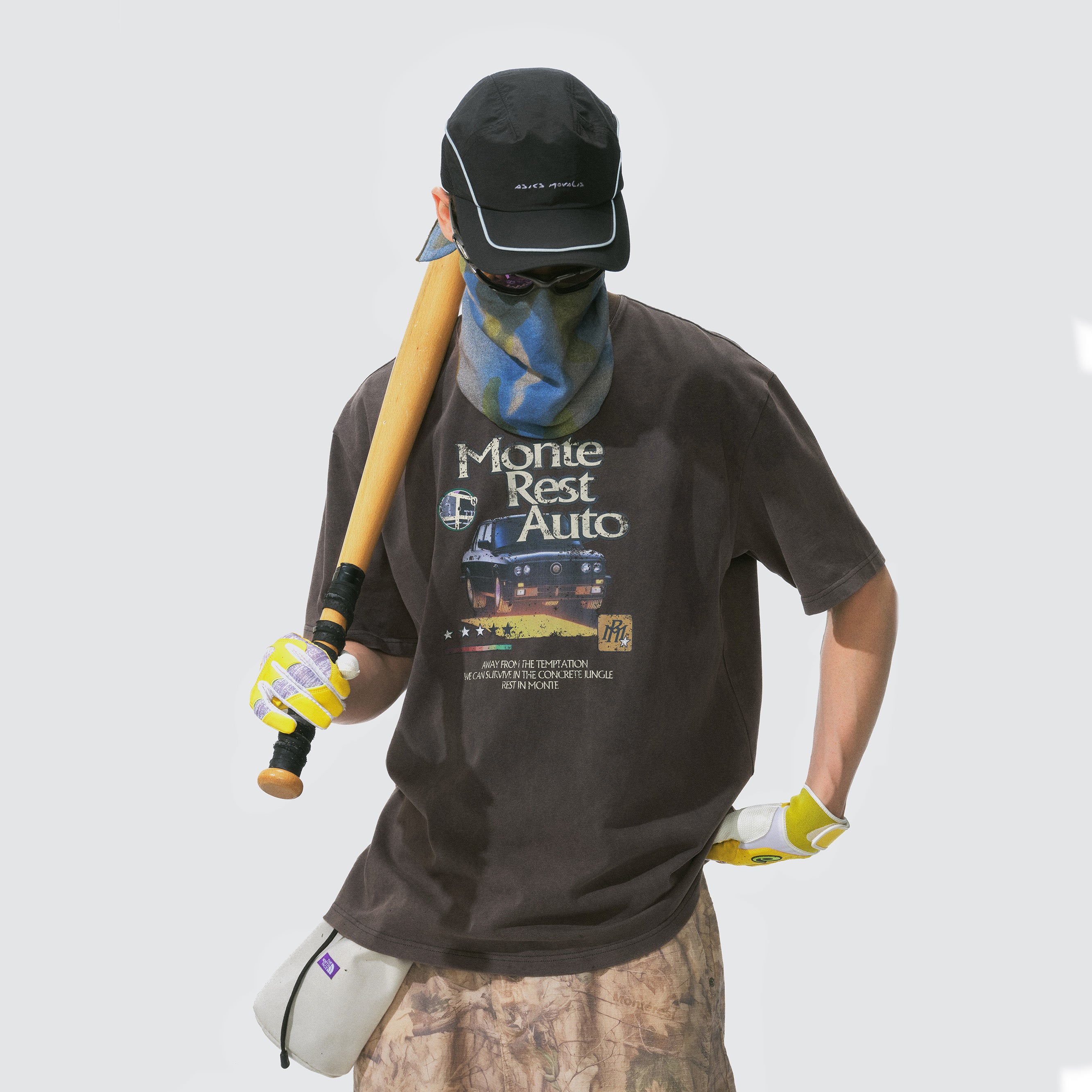 Monterest Vintage Graphic Cotton T-shirt