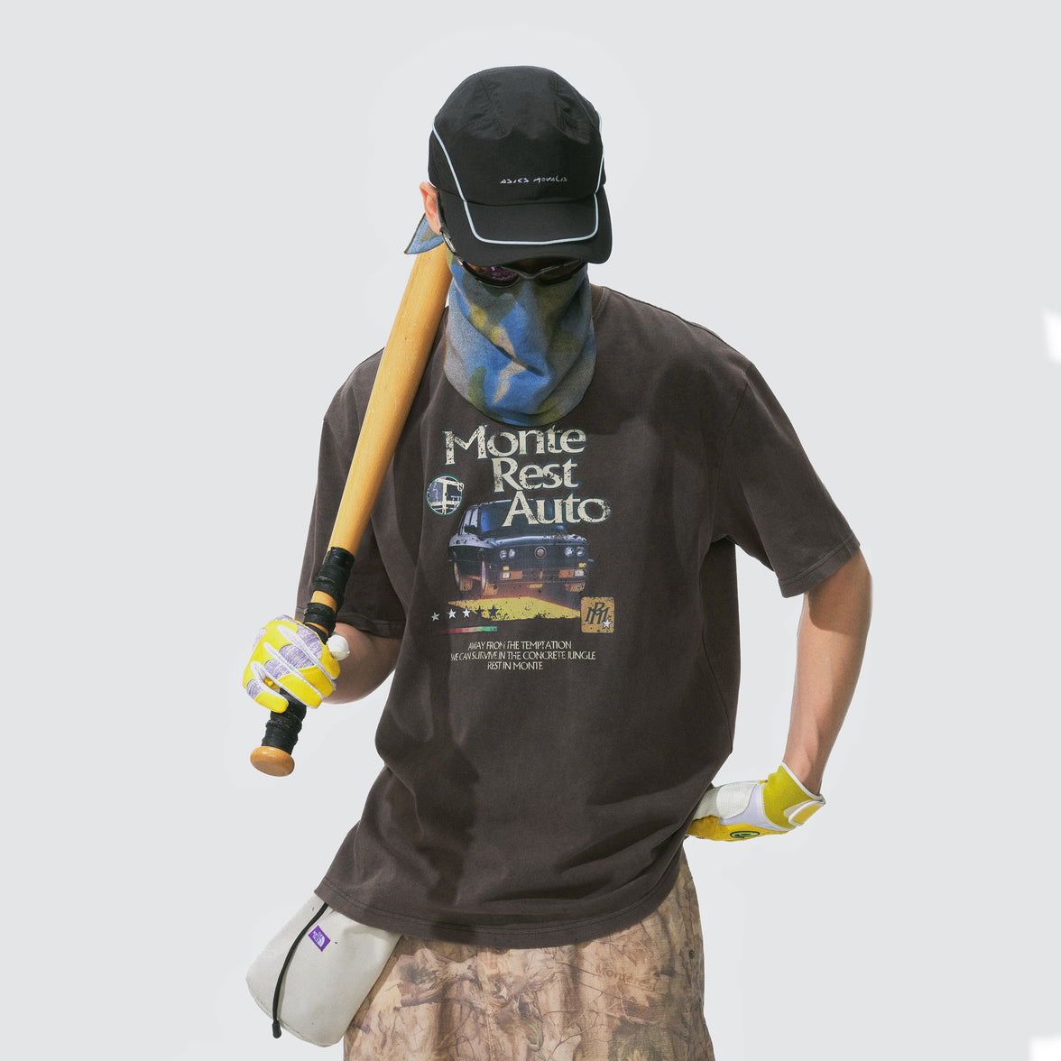 Monterest Vintage Graphic Cotton T-shirt