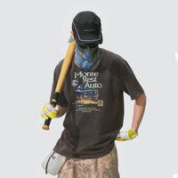 Monterest Vintage Graphic Cotton T-shirt