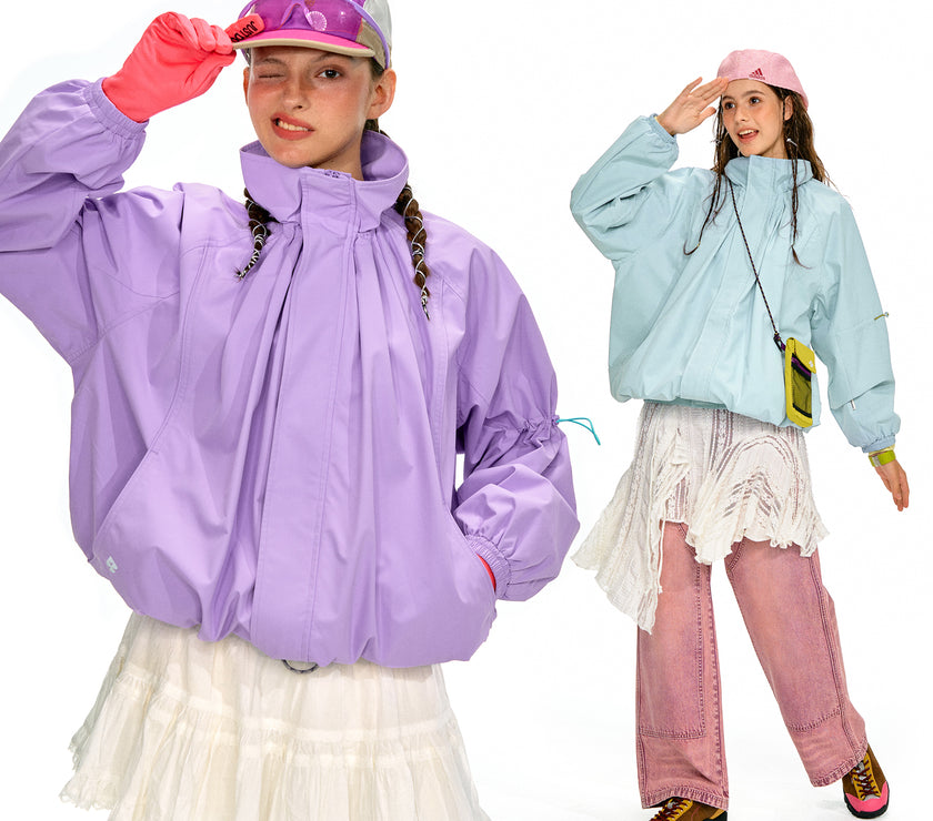 NOTHOMME Flower Bud Collar Balloon Suit