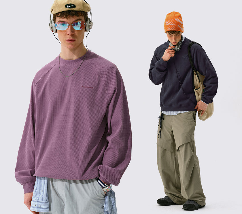 Monterest Outdoor Quick-drying Crew Neck Long Sleeve T-shirt