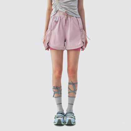 Monterest Outdoor Breathable High-Waisted Sport Shorts