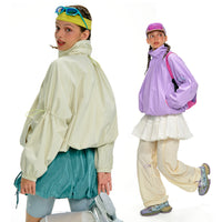 NOTHOMME Flower Bud Collar Balloon Suit