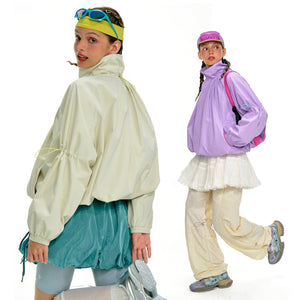 NOTHOMME Flower Bud Collar Balloon Suit