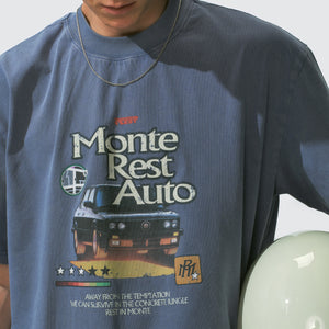 Monterest Vintage Graphic Cotton T-shirt